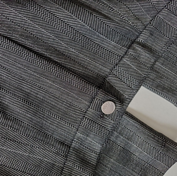 Lysse Stripe Pattern Baggy Trouser Pants - Picture 3 of 5